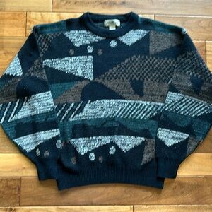 Vtg UnionPier abstract sweater